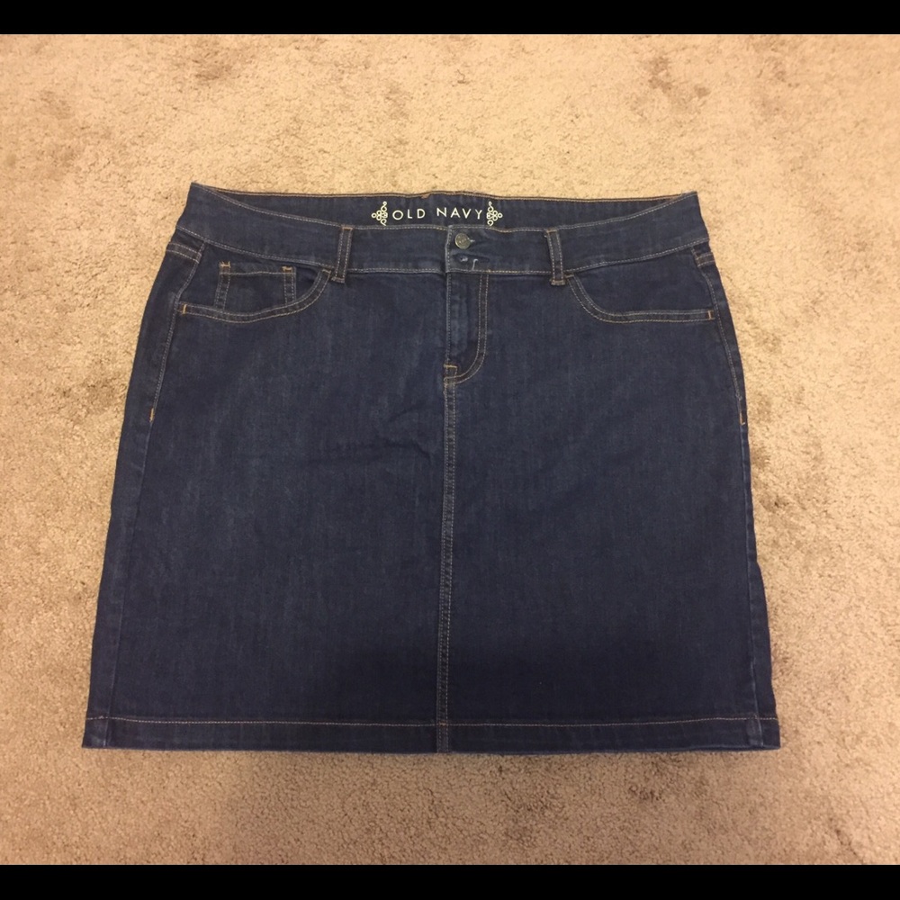 Old Navy Denim Pencil Skirt